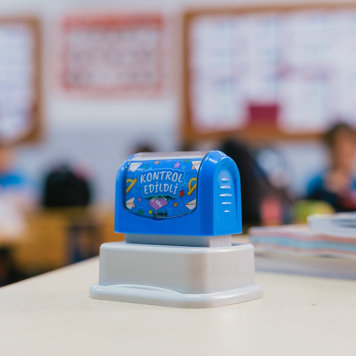 Kişiye Özel Kontrol Edildi Öğretmen Kaşesi – İsimli Kaşe