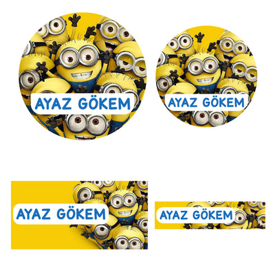 Okul etiketi seti