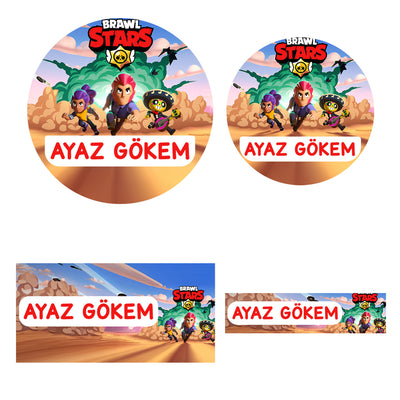Okul etiketi seti