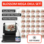 Blossom Tasarımlı Mega Okul Seti