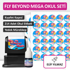 Fly Beyond Limits Tasarımlı Mega Okul Seti