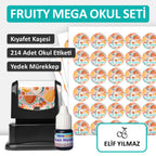 Fruity Tasarımlı Mega Okul Seti
