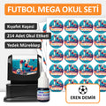 Futbol Tasarımlı Mega Okul Seti