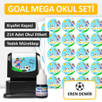 Goal Tasarımlı Mega Okul Seti