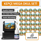 Kepçe Tasarımlı Mega Okul Seti