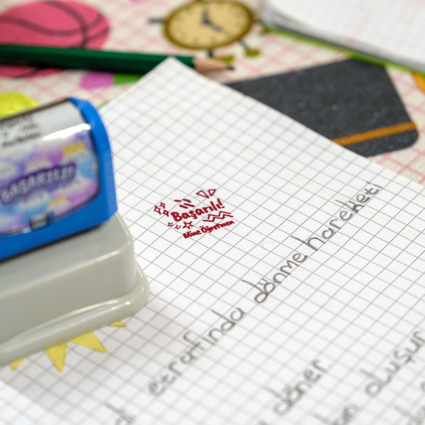 Öğretmen Kaşesi Seti - Aferin + Başarılı + Tebrikler