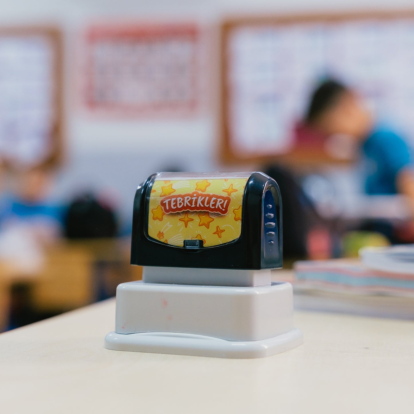 Kişiye Özel Tebrikler Öğretmen Kaşesi – İsimli Ödül Kaşesi