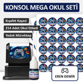 Konsol Tasarımlı Mega Okul Seti