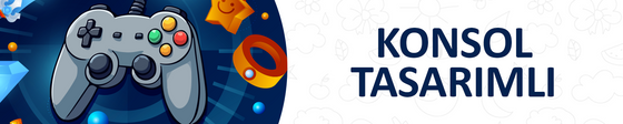Konsol Tasarımlı Kıyafet Kaşesi