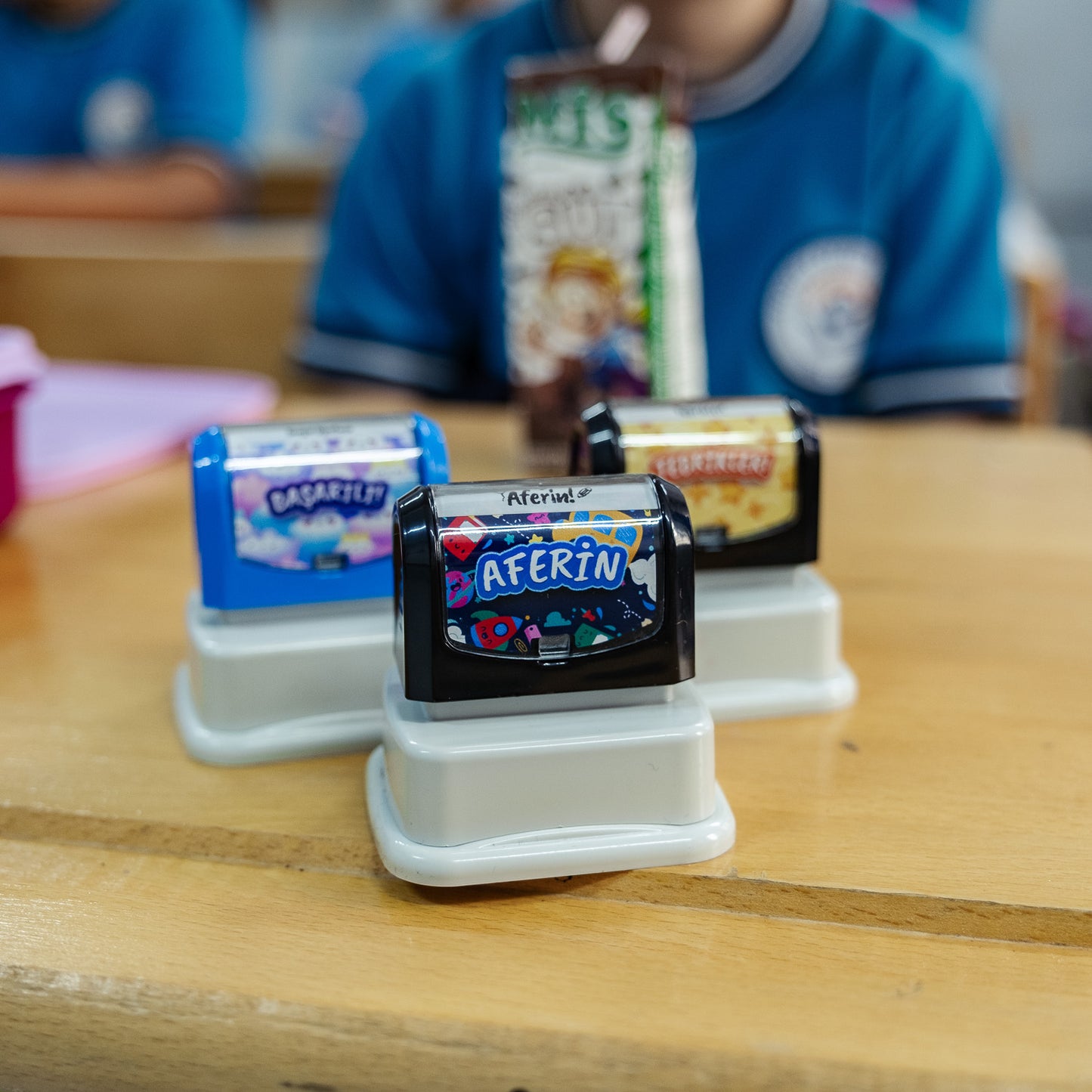 Öğretmen Kaşesi Seti - Aferin + Başarılı + Tebrikler