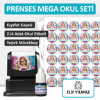 Prenses Tasarımlı Mega Okul Seti